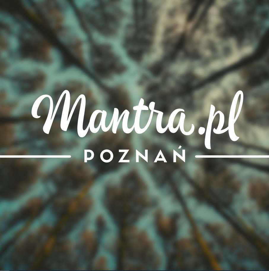 Napis "mantra.pl Poznań".