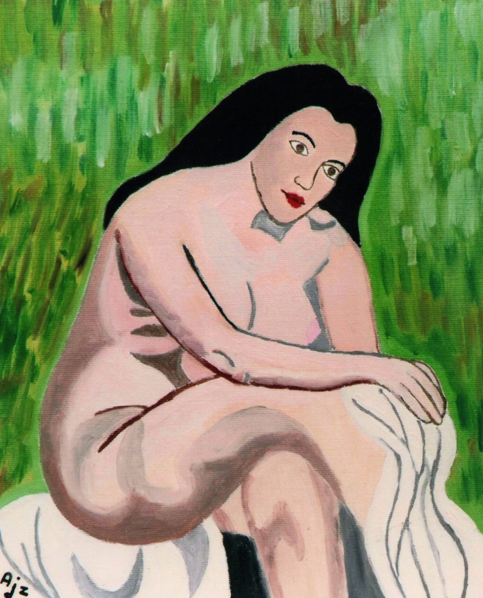 Jedna z prac z wystawy.