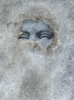 obraz przedstawiający część twarzy