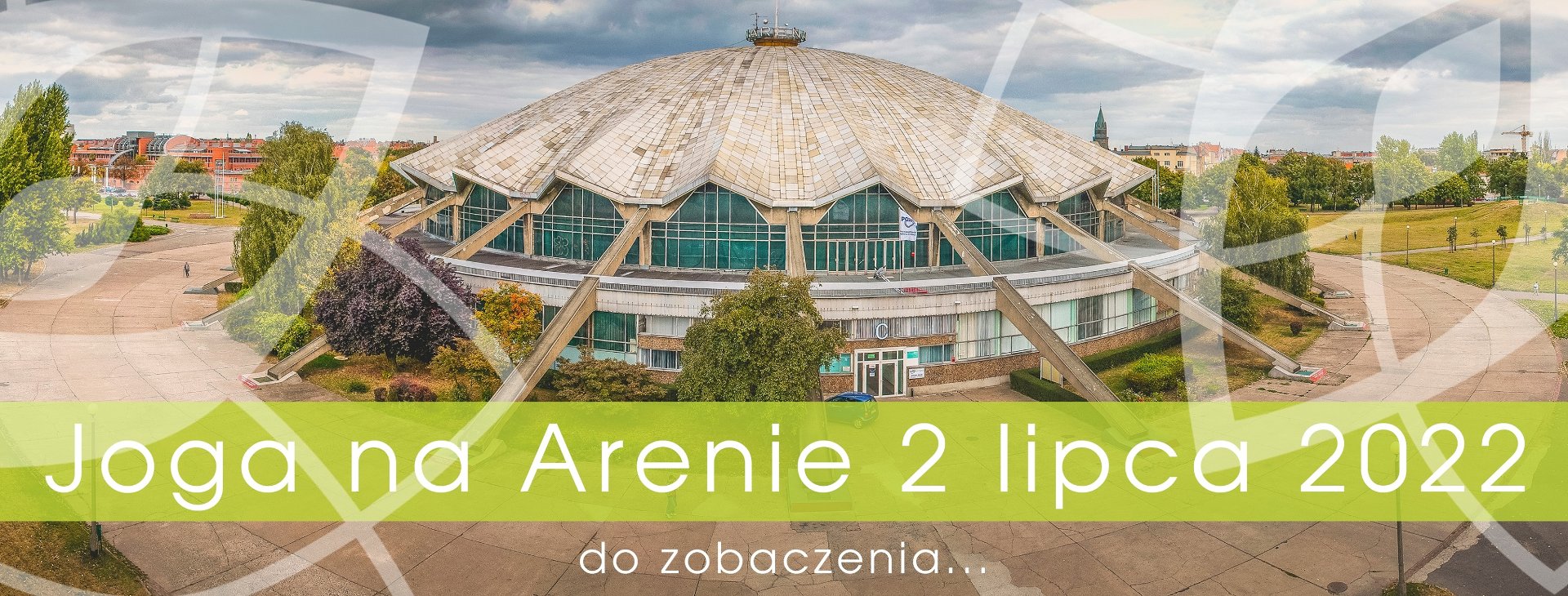 Fotografia panoramiczna Areny Poznań.