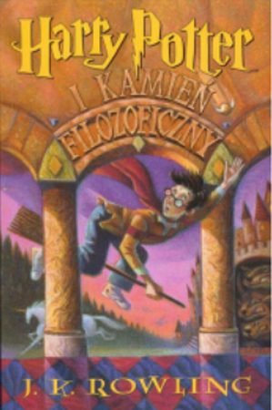 Okładka książki "Harry Potter i kamień filozoficzny'
