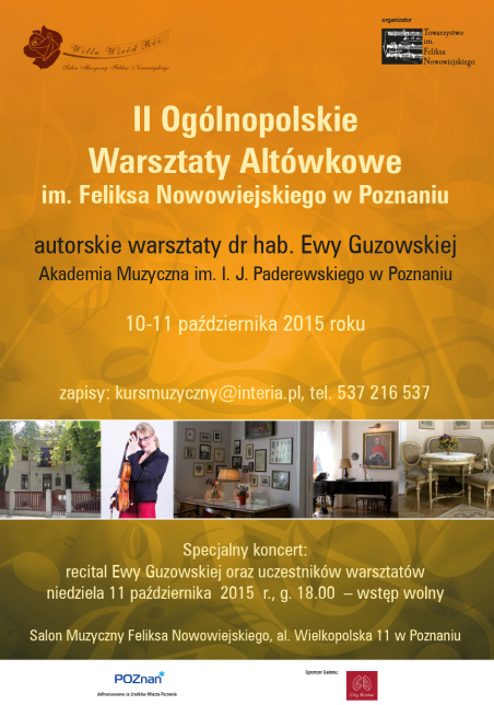 plakat imprezy w Poznaniu