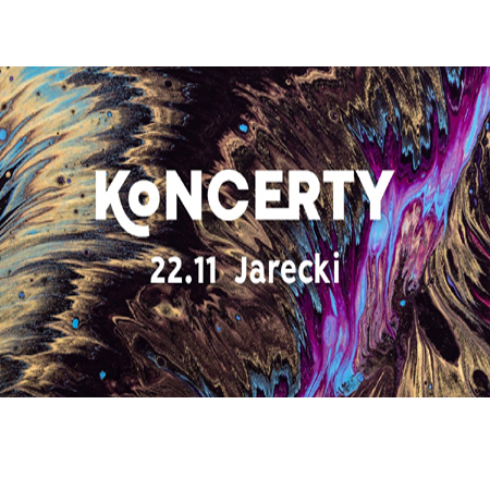 Biały napis na kolorowym tle