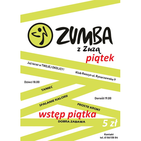 Plakat: przecinające się pasy na wzór planu miasta i ulic.