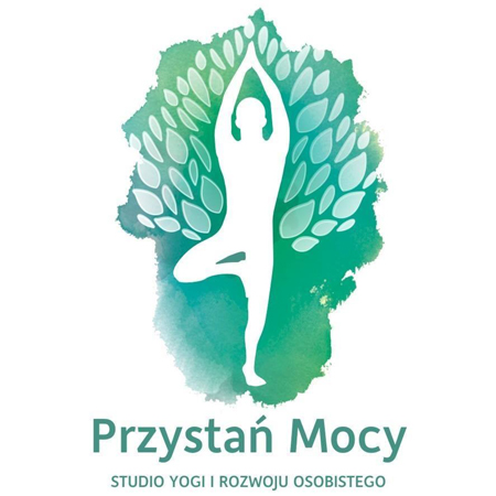 Osoba ćwicząca jogę, zielone tło