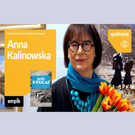 Plakat ze zdjęciem Anny Kalinowskiej