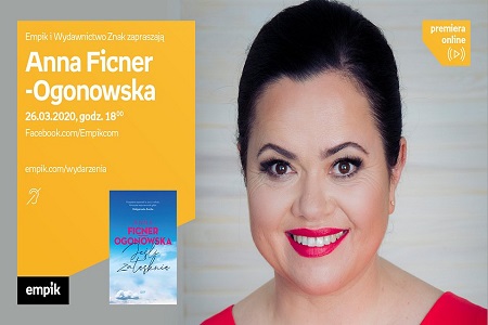 Plakat ze zdjęciem pisarki