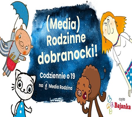 Plakat wydarzenia z postaciami z bajek