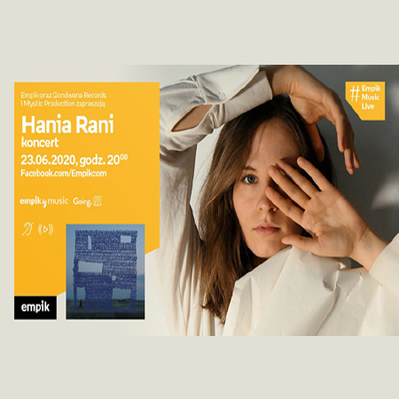Plakat wydarzenia ze zdjęciem artystki