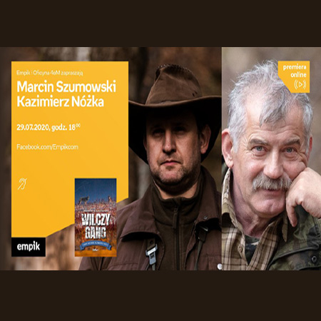 Po prawej zdjęcia autorów książki, po lewej w żółtej ramce ich nazwiska