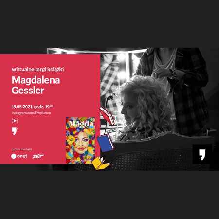 Plakat wydarzenia ze zdjęciem Magdy Gessler