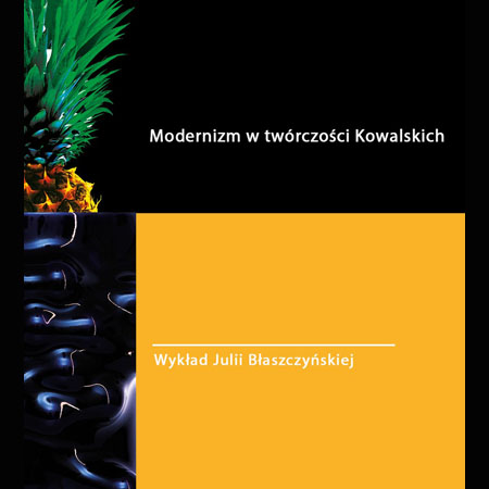 Grafika w czarno-pomarańczowych barwach z białymi napisami (tytuł wydarzenia).