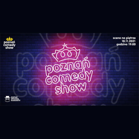 Tytuł wydarzenia, czas i miejsce. Nad tytułem korona.