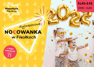 Roześmiane dzieci. Nad nimi: 2022.