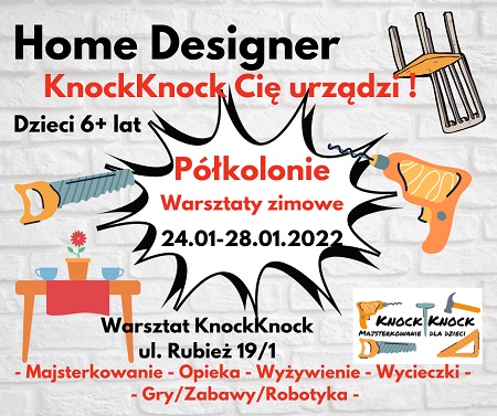 plakat warsztatów Home Designer
