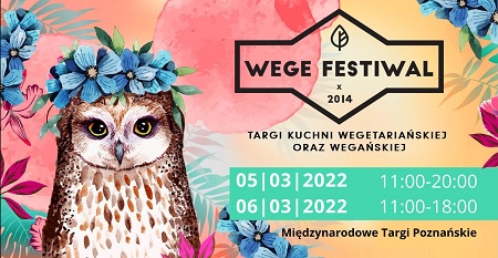 plakat wydarzenia przedstawia sowę z wiankiem na głowie