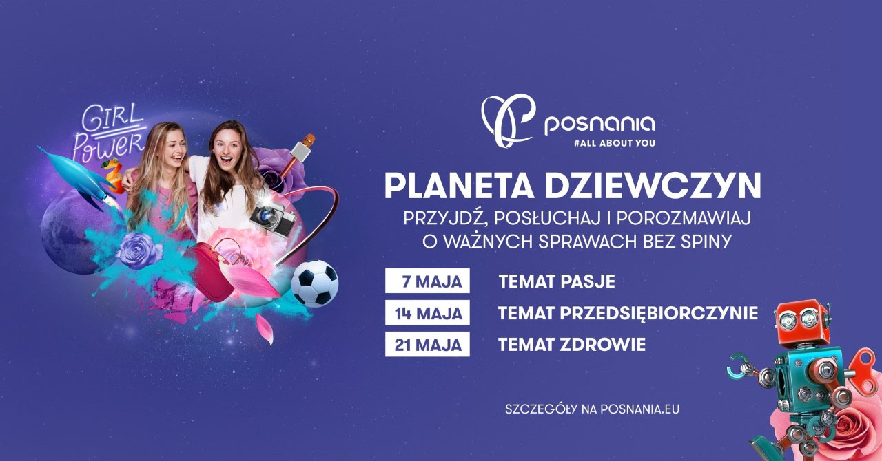 Dwie roześmiane dziewczyny "Girl power"