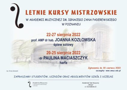 "Letnie kursy mistrzowskie