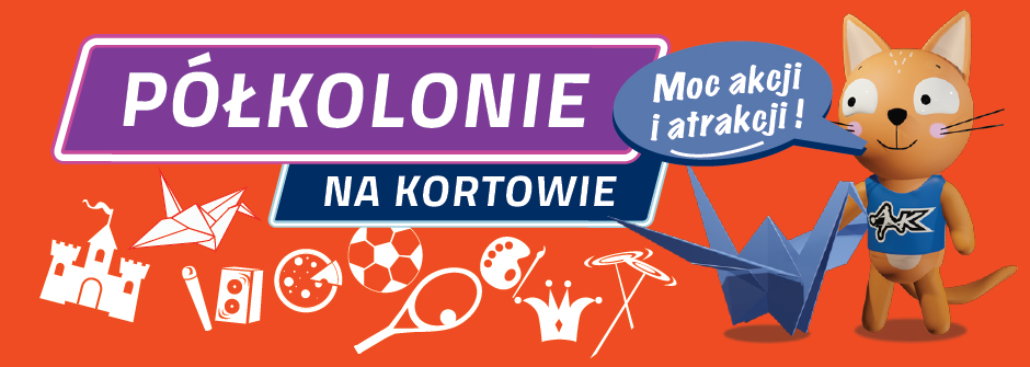 Plakat promujący półkolonie