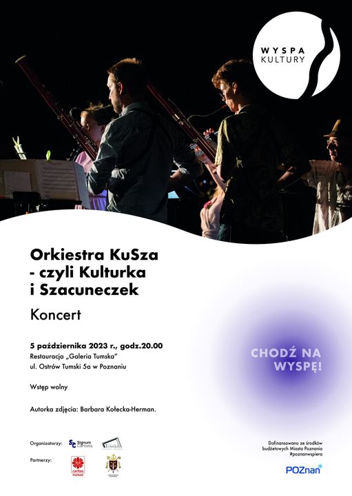 Dwóch muzyków z instrumentami dętymi