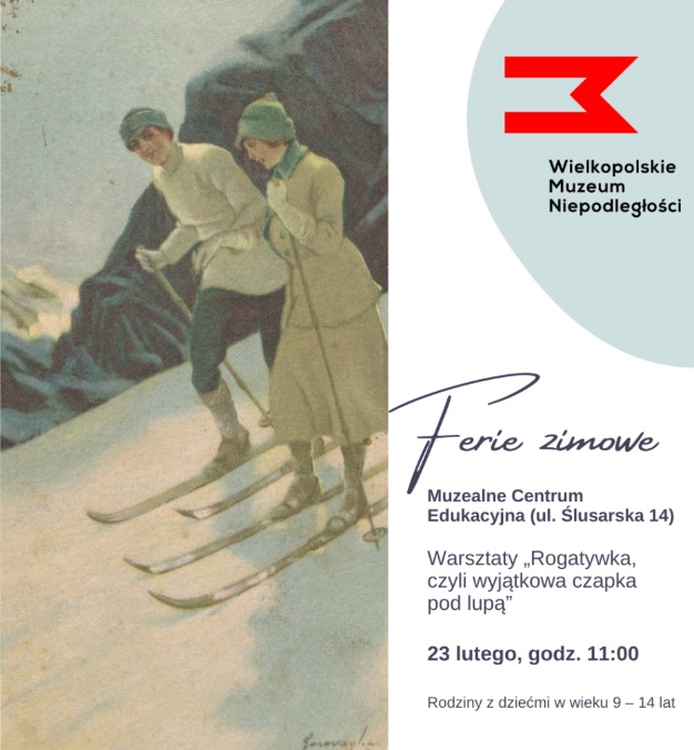 "Pocztówka: zimowa rekreacja" ze zbiorów Wielkopolskiego Muzeum Niepodległości w Poznaniu, lata 20 XX wieku, Mediolan