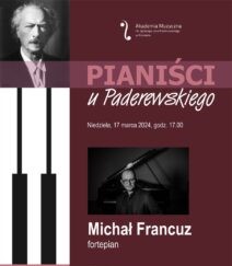 w lewym gornym rogu zdjęcie Paderewskiego a po środku zdjęcie Michała Francuza