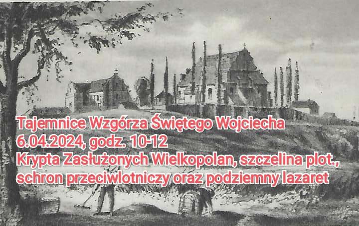 rysunek wzgórza świetego Wojciecha