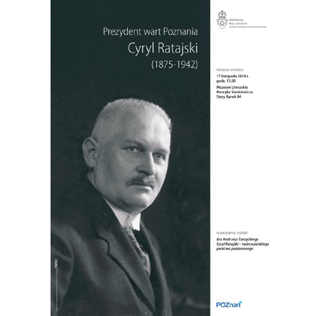 plakat - Cyryl Ratajski