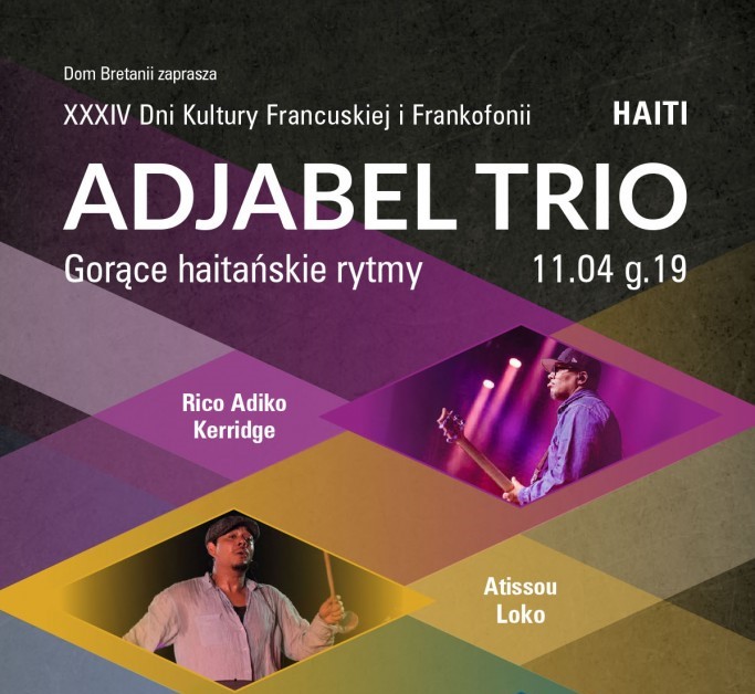 plakat Koncertu Adjabel Trio