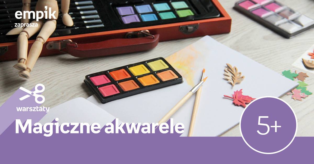 Plakat: Magiczne akwarela EMPIK