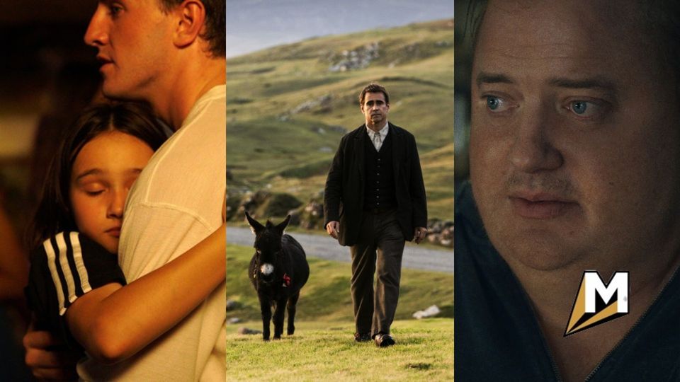 Od lewej; dzieczynka przytulająca sie do ojca, Pan na spacerze z osiołkiem, zdjęcie portretowe mężczyzny.