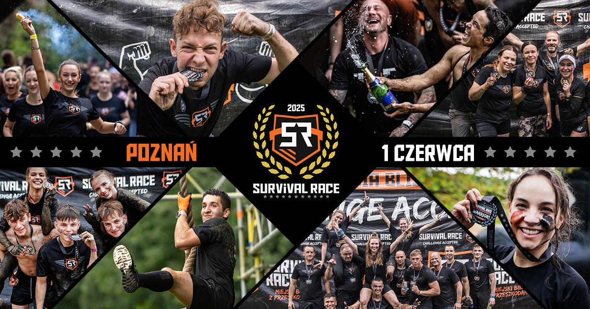 Plakat Survival Race 2025