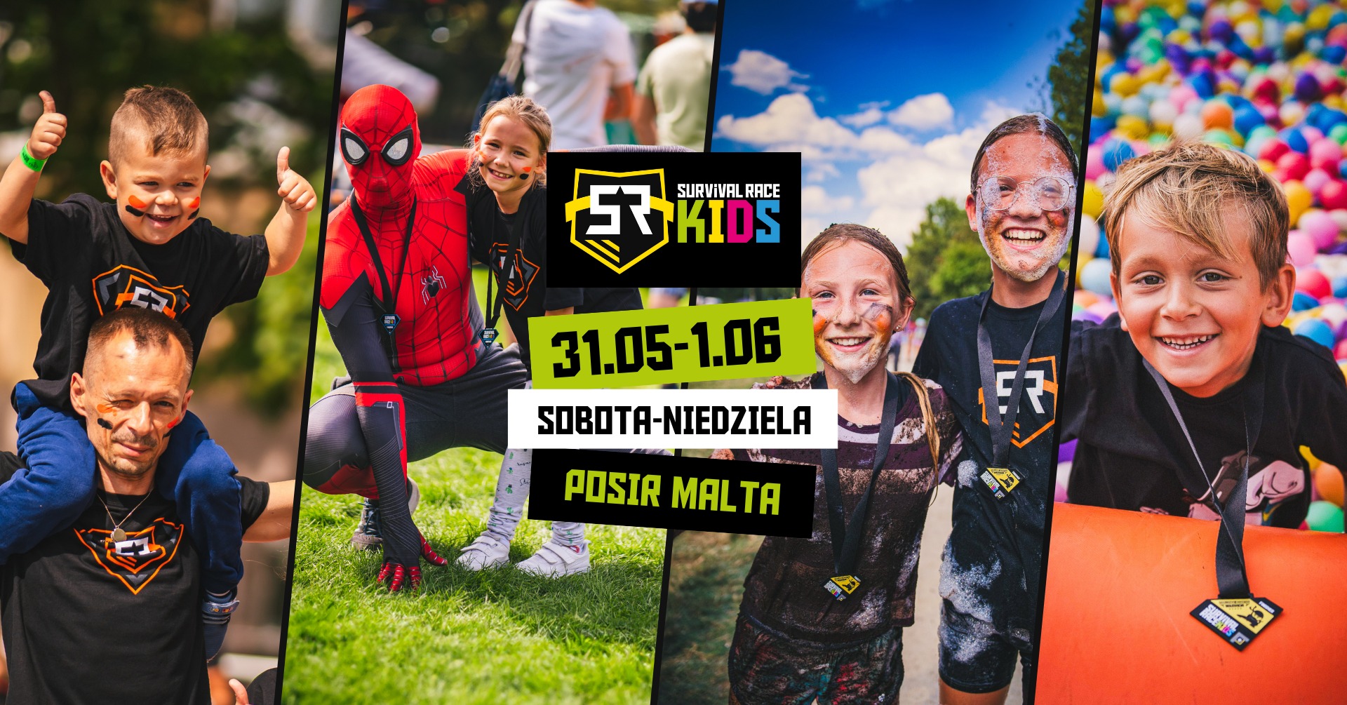Plakat Survival Race KIDS
