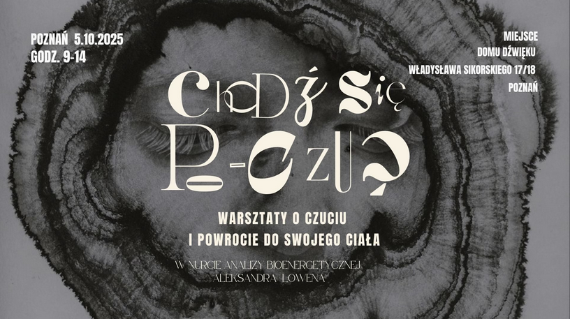 Szary okrąg w twarzą w środku z zamkniętymi oczami. Szczegóły dotyczące wydarzenia zawarte w treści artykułu.