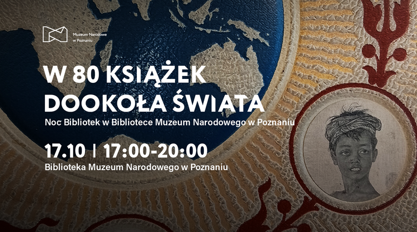 W tle znajduje się mapa świata. W prawym dolnym rogu widać rysunkiem postaci dziecka. Na froncie grafiki szczegółowe informacje o wydarzeniu zawarte w treści artykułu.