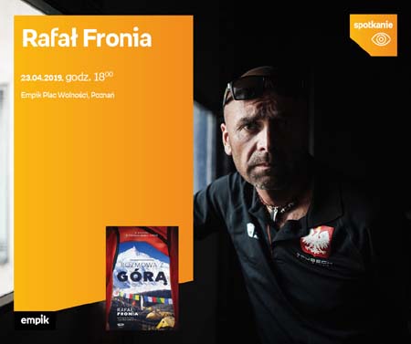plakat z Rafałem Fronią