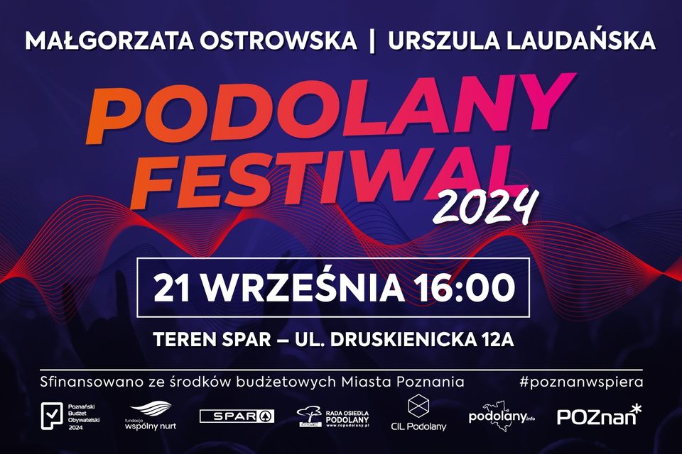 Plakat pokazuje nam bardzo niewiele na temat treści wieczoru. Sam plakat jest w kolorach granatowym i czerwonym.