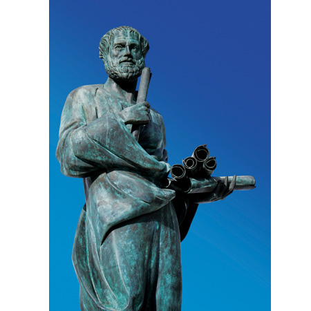 Pomnik Arystotelesa, fot. Kateriny Zisopulu-Bleja