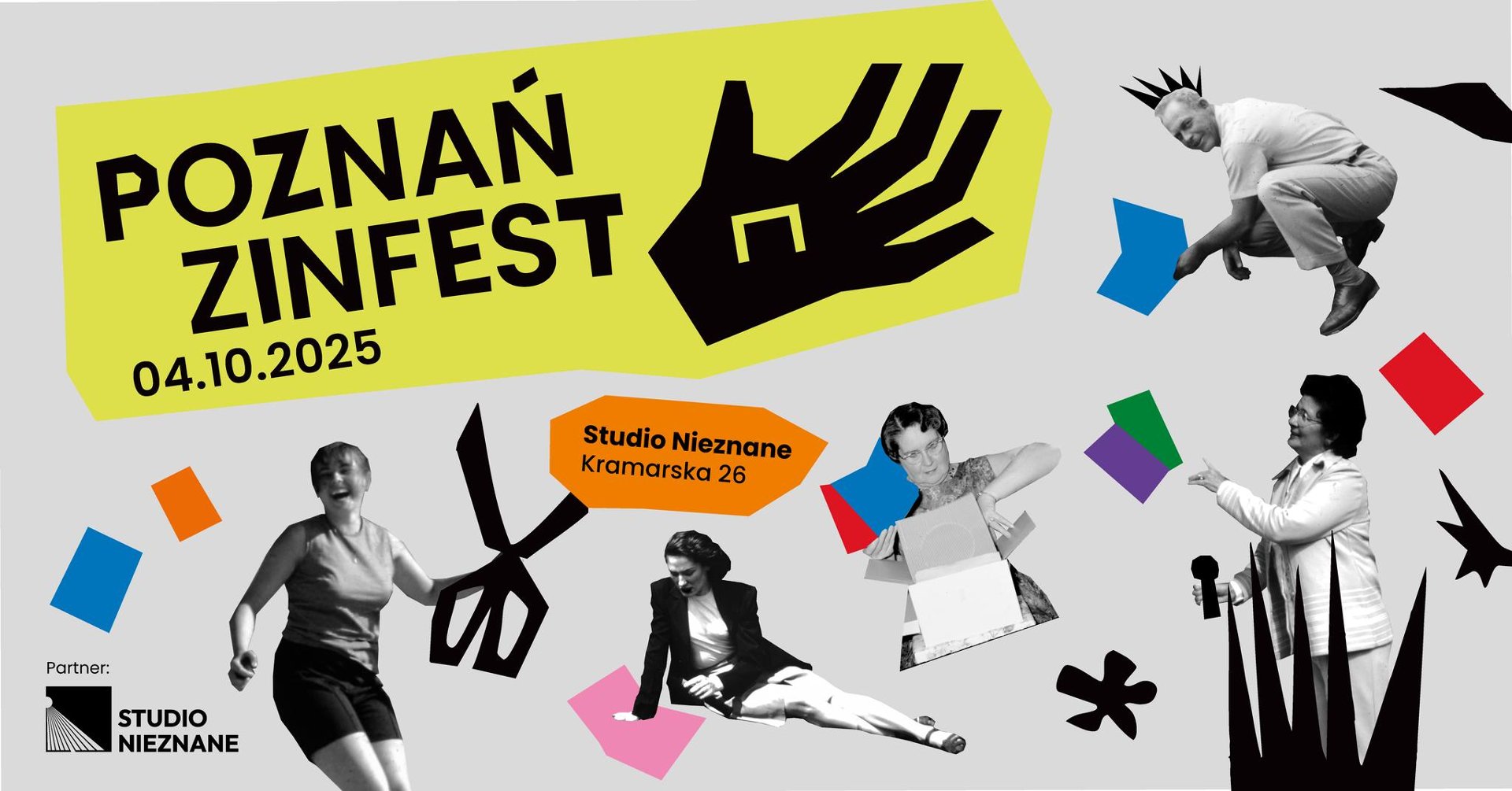 Plakat Zinfest 2025.