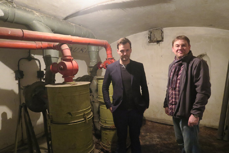 Przemysław Maćkowiak (z prawej) i Aleksander Przybylski. Zbiory © Przemysława Maćkowiaka.