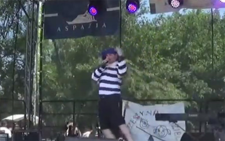 Przemysław Walkiewicz na scenie