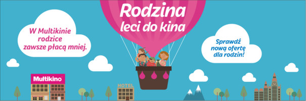 Rodzina leci do kina