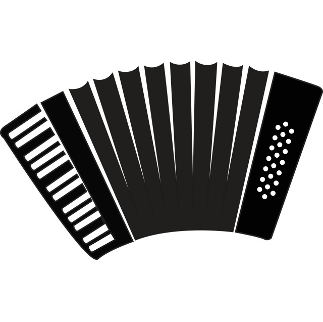 Rysunek akordeonu (uproszczony).