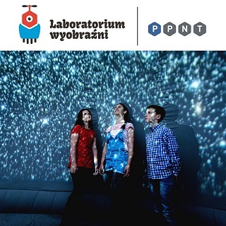 symulacja nieba nocą