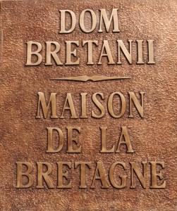 tablica Dom Bretanii