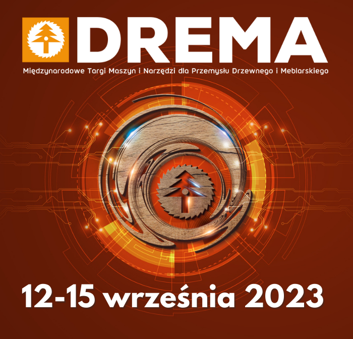 Zdjęcie przedstawia plakat promocyjny targów DREMA.