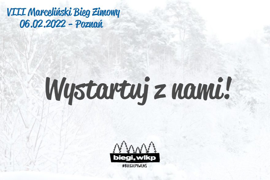 Grafika VIII Marceliński Bieg Zimowy