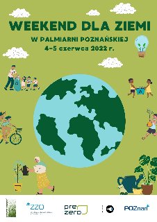 Obrazek promuje wydarzenie weekend dla Ziemii.
