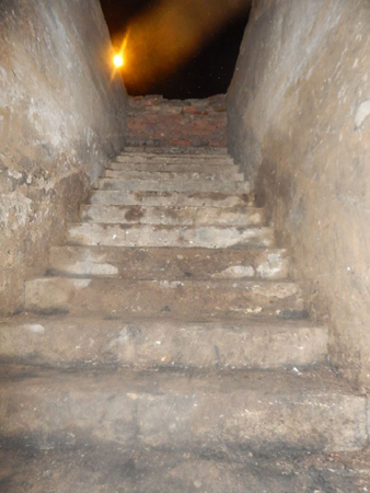 wejście do schronu