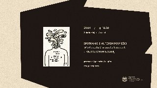 Czarne kontury Polski, a na nich okładka książki "Wielka radość w polskich domach". Obok napisy, które informują o wydarzniu.